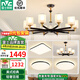 雷士（NVC）吊燈客廳燈大氣美式現(xiàn)代簡約燈具套餐輕奢燈LED餐廳燈飾全屋書房 力薦【3室2廳】10+6頭+臥室*3