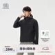 KOLON SPORT/可隆戶外軟殼衣 男子防水防風(fēng)透濕耐磨3L PCM軟殼夾克 LHJK5AN037-BK 黑色 L 175/96A