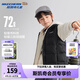 Skechers斯凱奇兒童羽絨背心冬季男女童外套羽絨馬甲L424K080/L425K029 碳黑/0018 150 cm
