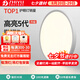 至御無縫隙超薄客廳護(hù)眼吸頂燈簡約全光譜防藍(lán)光學(xué)習(xí)書房臥室燈具套餐 【ABS包安裝】白色50cm-三色變光