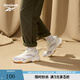 Reebok銳步官方男女FLUFFIPUFF黑武士貝果鞋運動休閑舒適老爹鞋 HQ5928 奶酪芝士 37.5