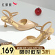 紅蜻蜓尖頭女鞋2025夏季細高跟鞋包頭中空涼鞋婚鞋女WTK25040粉色37