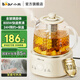 小熊（Bear）全玻璃養生壺 養生杯 辦公室多功能?chē)鸂t煮茶花茶壺0金屬全玻璃壺體恒溫壺水壺電熱燒水壺 YSH-P10R8【全玻璃壺體】 1L 配濾網(wǎng)