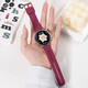 蘋果手機(jī)apple Watch S10手表手環(huán)血糖血壓智能手表藍(lán)牙運(yùn)動手環(huán) 酒紅色硅膠表帶