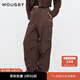 moussy 女裝新品高街機(jī)能運(yùn)動(dòng)風(fēng)工裝褲休閑褲女028HSA30-0691 060棕色 S
