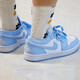 耐克（NIKE）aj女鞋2025夏季新款A(yù)IR JORDAN AJ學(xué)生籃球鞋休閑鞋板鞋DC0774 DC0774-141白藍(lán) 38.5