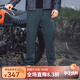 AKSERIESAK男裝新復古回潮系列易穿搭針織拉絨直筒休閑長(cháng)褲男2252221 藍灰色 2XL