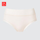優(yōu)衣庫女裝莫代爾混紡短褲/高腰三角內褲25秋冬新款480893 30 淺米色 L /160/88