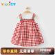 優(yōu)奇寶寶裙子女寶寶夏裝背心裙女童連衣裙夏季嬰兒裙洋氣公主裙吊帶裙