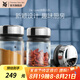 WMF德國(guó)福騰寶WMF玻璃調(diào)味瓶套裝鹽瓶味精瓶雞精瓶調(diào)料瓶組合套裝 調(diào)味瓶四件套