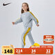 NIKE 耐克童裝男女童長袖衛(wèi)衣+長褲2件套裝春秋兒童褲子