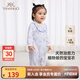 英氏（YEEHOO）嬰兒衣服四季連體衣男女童長(cháng)袖爬服7A抑菌新生兒衣服