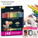 PRISMACOLOR彩色鉛筆油性大師級(jí)畫(huà)筆套裝繪畫(huà)寫(xiě)生手繪美術(shù)生美國(guó)三福霹靂馬培斯瑪 48色