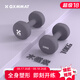 gxmmat【多規(guī)格選擇】啞鈴男女士健身家用力量訓(xùn)練器材鍛煉出學(xué)期練臂肌 木槿紫10kg/個（拍下即為一對）