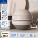 德國(guó)唯寶（Villeroy&Boch）【紅點(diǎn)大獎(jiǎng)】拉布爾餐球 陶瓷多用餐球 歐式雙人份碗盤 餐具套裝 沐光荼白 7頭