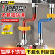 沐唯（muvi）電/燃?xì)鉄崴鞑y管進(jìn)出冷熱水管304不銹鋼防爆4分螺紋連接軟管