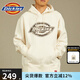 dickies衛(wèi)衣 印花連帽衛(wèi)衣 男女同款 休閑舒適易搭配 DK012604 白鷺白 XL