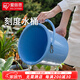 愛(ài)麗思（IRIS）手提塑料水桶有刻度加厚多功能儲水桶澆花清潔收納洗車(chē)車(chē)載釣魚(yú) 容量5L