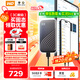 西部數(shù)據(jù)（WD）1TB NVMe 移動(dòng)固態(tài)硬盤（PSSD）My Passport隨行SSD type-c接口 1050MB/s 手機(jī)直連筆記本兩用外接