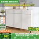全友家居 現(xiàn)代極簡(jiǎn)風(fēng)家具鞋柜家用靠墻大容量?jī)?chǔ)物收納柜入戶玄關(guān)柜子