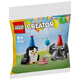 樂高（LEGO）積木拼裝玩具 拼砌包 創(chuàng)意系列30667歡樂動物圣誕派對6歲+禮物