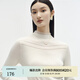迪賽尼斯（DESIGNICE）【100%羊毛】迪賽尼斯秋冬新款內(nèi)搭打底衫女羊毛衫長袖毛衣 白色 L