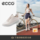 愛(ài)步（ECCO）休閑鞋女 夏季時(shí)尚簡(jiǎn)約輕運動(dòng)徒步鞋 靈動(dòng)系列218203 HL 石灰色/裸色21820360720 37