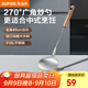 蘇泊爾（SUPOR）鏟勺316L不銹鋼長(cháng)柄烏檀木手柄家用炒菜鏟勺耐高溫不傷鍋鏟勺套裝 烏檀木手柄 【炒勺】