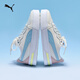 彪馬（PUMA）小白鞋|增高厚底網(wǎng)球板鞋女冬運動(dòng)休閑鞋SKYE 374764 米白色-淺藍色-淺粉色-29 35.5