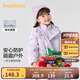 巴拉巴拉童裝女童棉服兩件套2024秋冬裝印花連帽外套潮流戶(hù)外208424106003