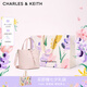 CHARLES&KEITH25秋新品簡約通勤手提水桶包菜籃子包七夕禮物CK2-10151518 Cotton Candy Pink棉花糖粉 S