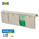 宜家（IKEA）MOJLIGHET莫伊里黑特床邊掛袋分類(lèi)收納整理床邊收納袋學(xué)生宿舍 床邊掛袋米黃色75x27cm