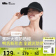 蕉下（beneunder）棒球帽子遮陽帽女鴨舌帽黑膠大檐防曬帽防紫外線百搭BM530黑