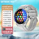 QIYEAHQ39奇越電話(huà)手表智能初高中學(xué)生專(zhuān)用可插卡運動(dòng)心率監測定位高清視頻通話(huà)遠程禁用男女孩手機通用 QY16銀色全網(wǎng)通電話(huà)手表 4核高速處理器不卡頓