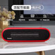 卡通人 CARTOON FOLK高端品質(zhì)暖風(fēng)機辦公室小型靜音桌面下取暖器usb充電式移動(dòng)小太陽(yáng)便攜暖手寶腳小功率宿舍電暖器 烈焰紅【頂配版】 200W