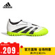 阿迪達斯 （adidas）男童兒童PREDATOR獵鷹CLUB人造草地/室外硬地TF碎釘足球鞋JH8871 JH8871 白色/黑色/亮檸檬黃 35.5 碼/3uk/腳長(cháng)21.5cm