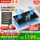 老板（Robam）燃氣灶具智能防干燒/雙邊定時(shí)5.2kw大火力猛火灶臺式嵌入式兩用天然氣液化氣煤氣灶 可享8折補貼 【80%客戶(hù)選擇】23BX-E1 雙邊定時(shí)安心灶