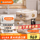BLAUPUNKT藍寶意式咖啡機家用小型意式濃縮咖啡機半自動(dòng)美式奶泡一體機KF01 KF01專(zhuān)業(yè)套裝（MF06磨豆機）