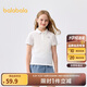 巴拉巴拉童裝兒童短袖女童t恤夏裝中大童POLO衫休閑上衣涼感208225117028