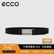 愛(ài)步（ECCO）男士金屬扣皮帶 商務(wù)正裝牛皮時(shí)尚腰帶 9105895黑色120禮盒裝
