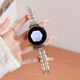 watchbond適用華為gt6/gt5表帶18mm女款41mm小清新gt4手表女生gt5pro珍珠表帶鑲鉆保護殼智能42mm輕奢表鏈帶 小香風(fēng)牛仔珍珠鑲鉆-星光色 適用華為GT5代(41mm表盤(pán))+