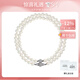 VVIENNE WESTLOCK西太后土星雙層珍珠磁扣項鏈輕奢項鏈送女友生日七夕送女友送禮物 雙層珍珠磁扣項鏈