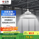 公牛（BULL）高亮led工礦燈廠房工廠車間倉庫超市吊燈照明50W萬匠天棚燈6500K