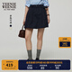 Teenie Weenie小熊女裝半身裙2025年夏季新款甜美活力裙子花苞短裙 藏青色 S
