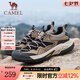 駱駝（CAMEL）【踏山】戶外登山鞋男夏季新款透氣舒適徒步運(yùn)動(dòng)工裝鞋子 G14S342046 棕/黑 42