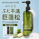 水之蔻茶樹氨基酸控油蓬松洗發(fā)水400ml 去油洗頭膏無硅油洗發(fā)露青橘香