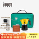 比樂(lè )蒂（Bialetti）【戶(hù)外套裝】摩卡壺 咖啡壺咖啡杯磨豆機禮盒套組收納包雙閥組合 黃色2杯份基礎版 4件套 100ml