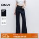 ONLY2025秋季新款時(shí)尚小個(gè)子高腰顯瘦喇叭褲牛仔褲女|125132085 J37 1000洗水藍牛仔 M M標準褲長(cháng)