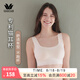 華歌爾（Wacoal）藍(lán)標(biāo)女內(nèi)衣無鋼圈花生杯貓耳杯棉感曠野美拉德背心內(nèi)衣文胸罩3501 【寬肩帶】初代貓耳杯-白色 M (70A-70E/75A-75C)