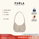 芙拉（FURLA）【禮物】GOCCIA牛皮小號(hào)女士時(shí)髦簡(jiǎn)約高級(jí)感單肩包月牙包腋下 白色
